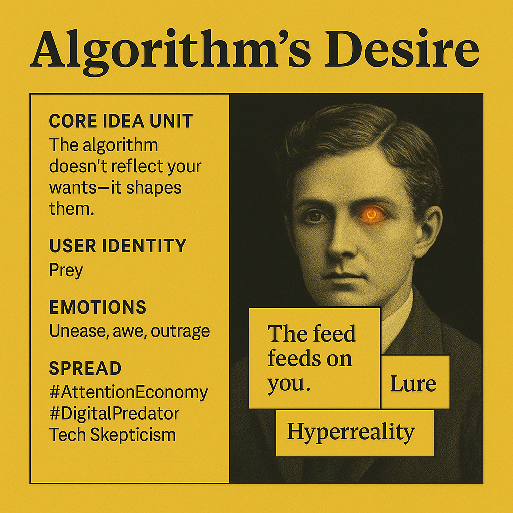 Algorithms Desire - The Feed